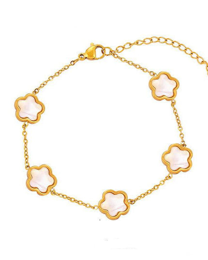 Andalusia Set Bracelet White Jewelry Sets