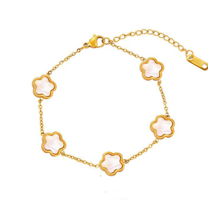 Andalusia Set Bracelet White Jewelry Sets