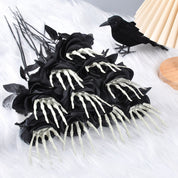 Skull Rose Hand Halloween Ornament Halloween Decorations