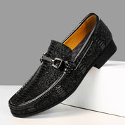 Omen Leather Loafer Black Men's Footwear
