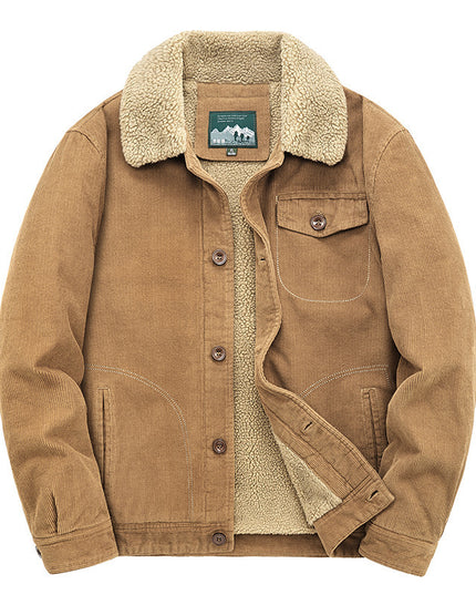Vintage Corduroy Jacket Khaki jaket