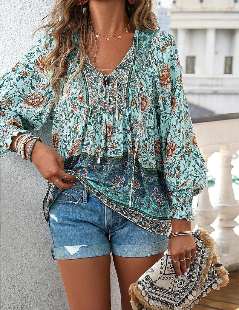 Arya | Blouse - OKOHOKO™ FASHION