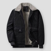 Corduroy Jacket Sherpa Lined All Weather Winter Warmth - OKOHOKO™ FASHION
