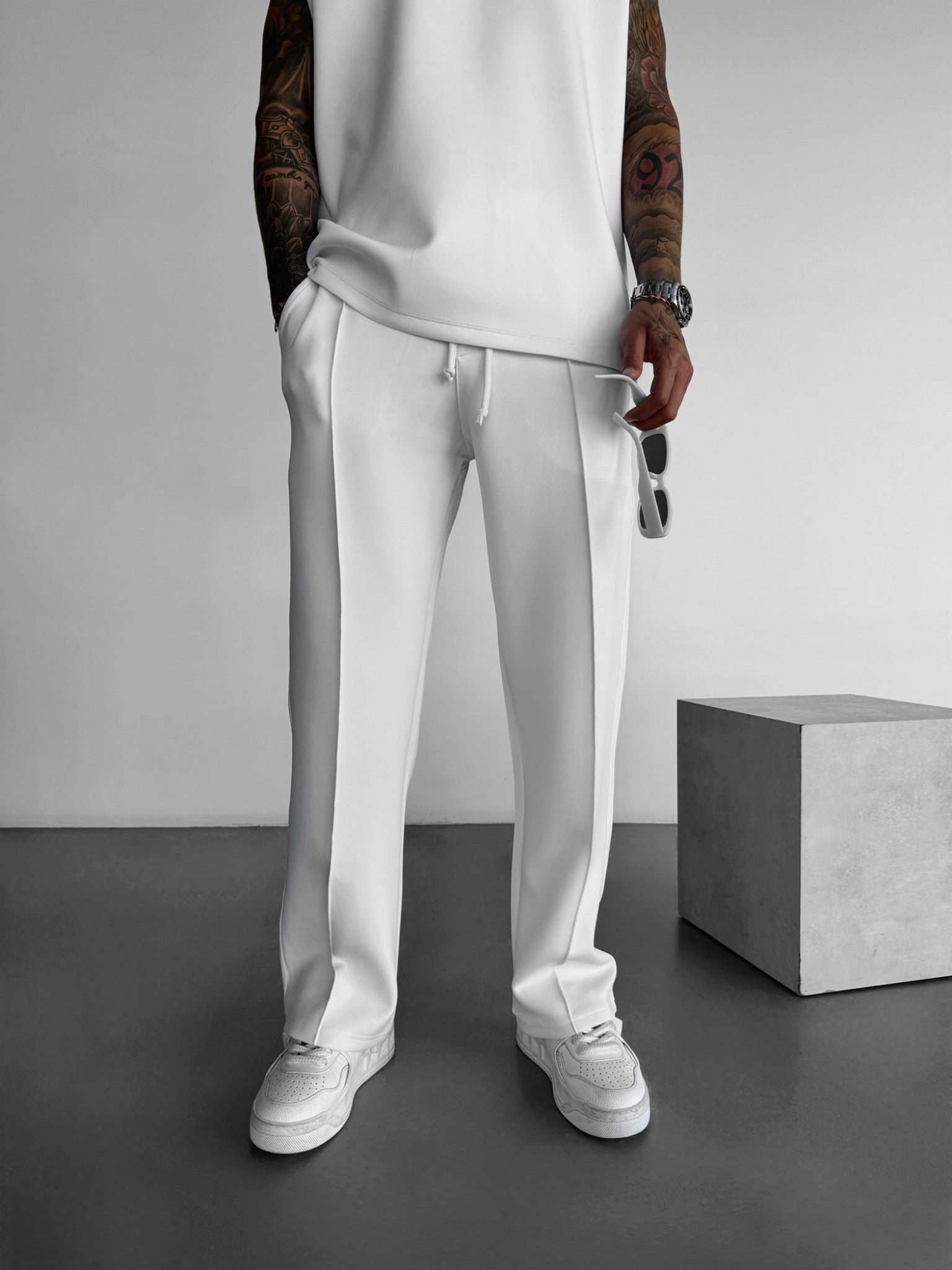 Two‑Piece Bamboo Lounge Set Men Set
