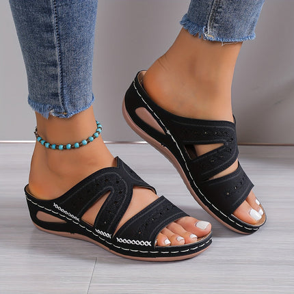 Women's Orthopedic Sandals Black Orthopedic Sandals