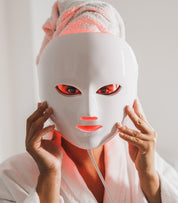 Vrimlo 7 Color LED Therapy Mask for Effortlessly Smoother Skin Beauty