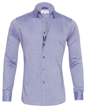 Men's Elite Stretch Zip-Up Shirt Indigo Men Shirts