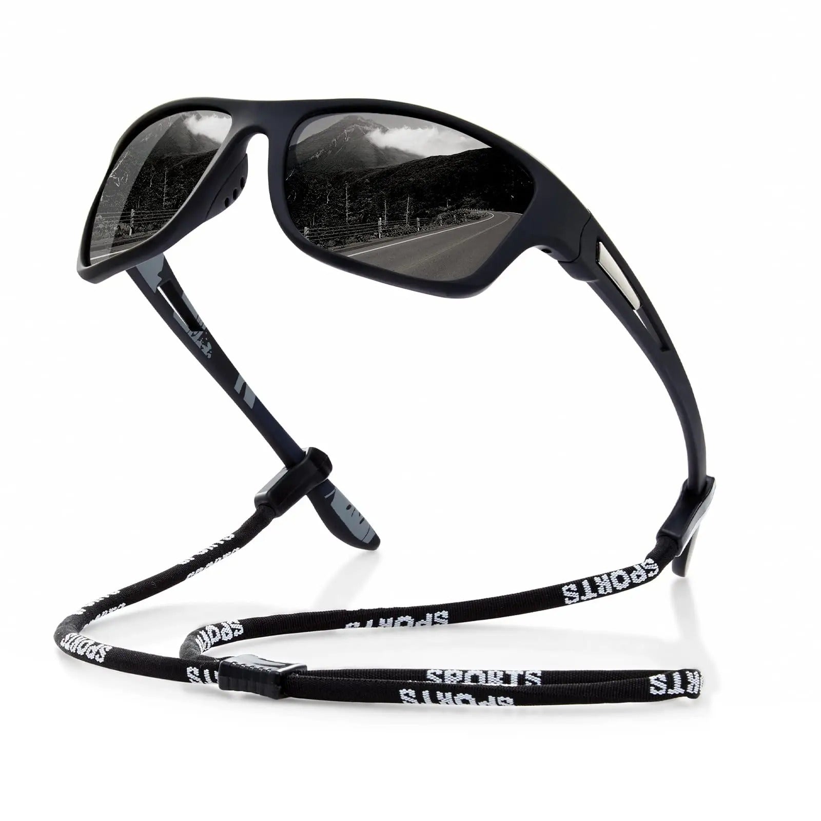 X-Sports Polarized Sports Sunglasses Gravity Black Fire