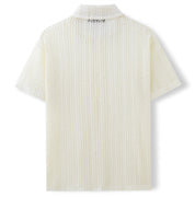 Men's Summer Knitted Polo Shirt Shirts