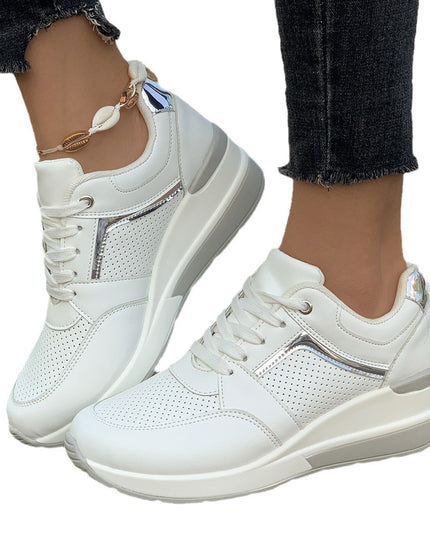 Women's Emery Wedge Platform Sneakers – Sporty Comfort, Elevated Style Sneakers