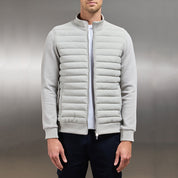 Lightweight Stand Collar Coat for Men - Fashion Knitted Winter Jacket Men Jacket