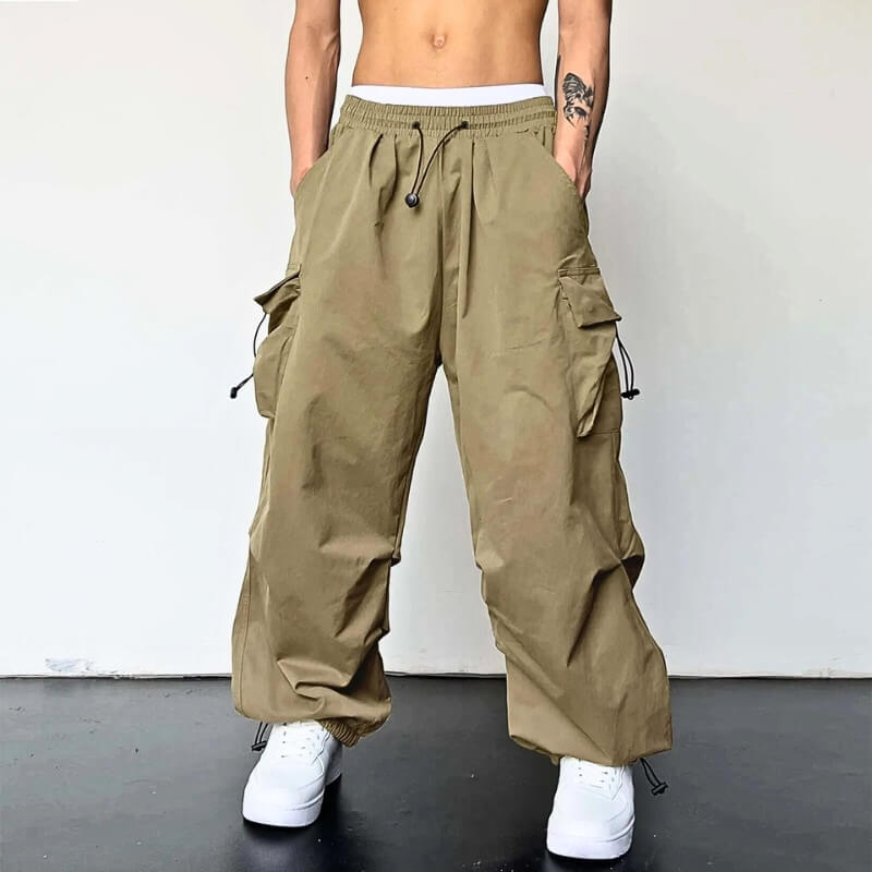 Lucas | Cargo Jogger Pants Khaki Pants