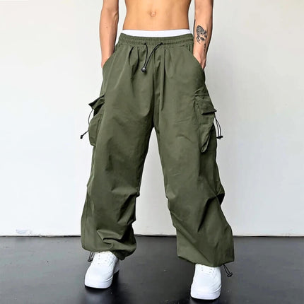 Lucas | Cargo Jogger Pants Green Pants