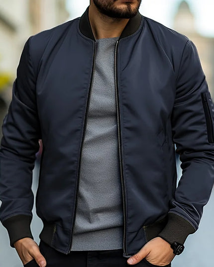 Linus | Bomber Jacket Blue