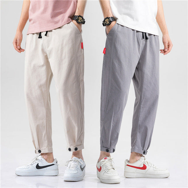 Theo Navarro Relaxed Fit Tapper Pants Men Pants