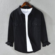 Shibuya | Classic Cotton Shirt Black