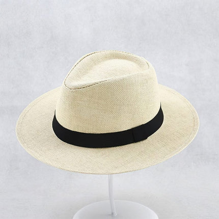 Andre | Classic Handmade Panama Hat Beige Hats