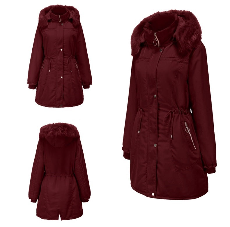Hooded Fleece Coat