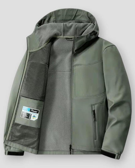 Men's Outdoor Winter Parka Jacket Green jackets