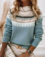 Hazel | Winter Sweater Blue