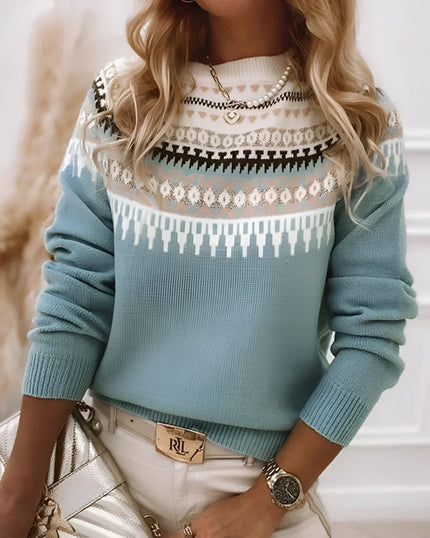 Hazel | Winter Sweater Blue