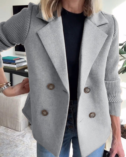 Sasha Casual Blazer Coat Grey Women's Coats & Jackets