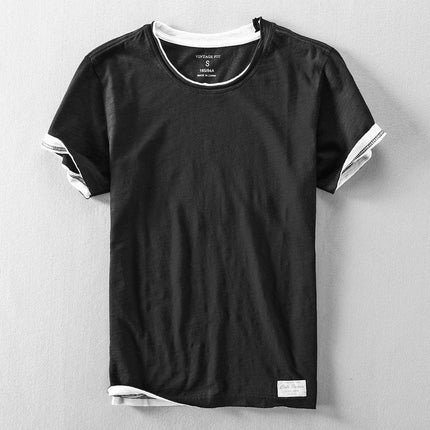 Francesco | Organic Cotton T-Shirt Black