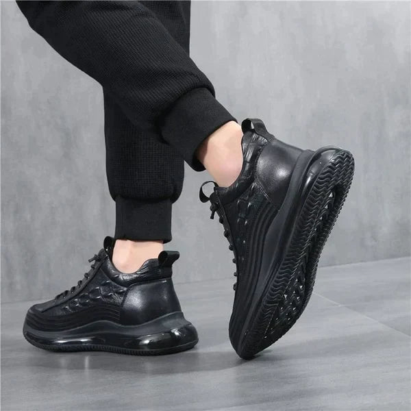 Men's Leather Air Cushion Sneakers shoes