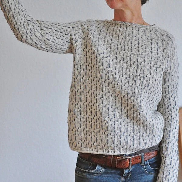 Casual Knitted Cotton Jumper sweater