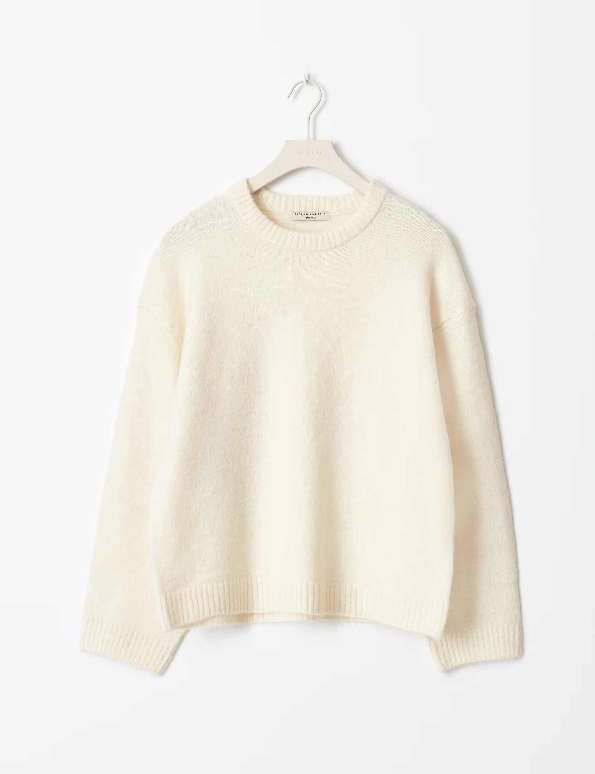 Oversized Chic Pullovers For Women | Timeless Crème Women's Sweater
