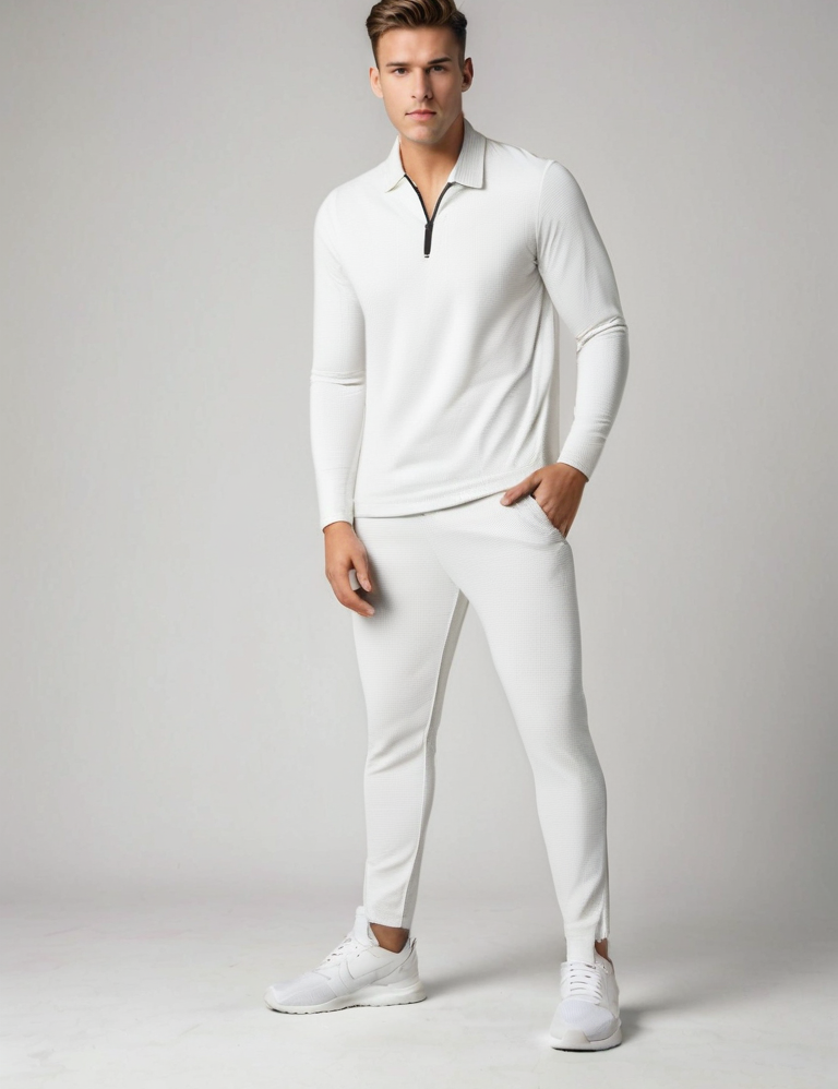 Men's Full-Zip Tracksuit Set Tracksuit