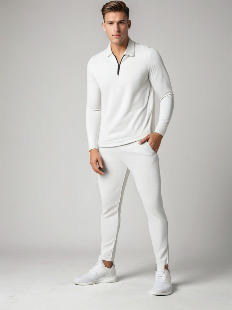 Men's Full-Zip Tracksuit Set Tracksuit