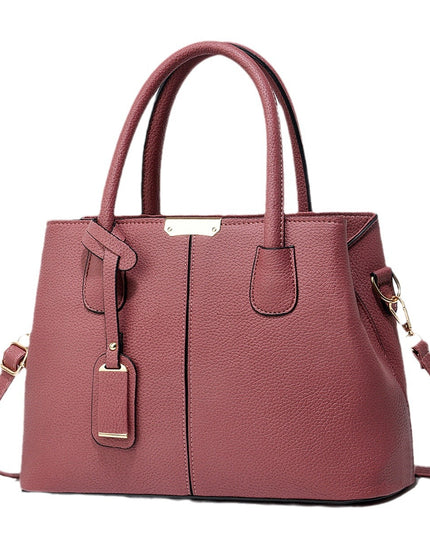 Women’s Large-Capacity PU Leather Tote & Crossbody Bag Bag