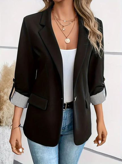 Jennifer | Elegant Blazer Black Elegant Blazer