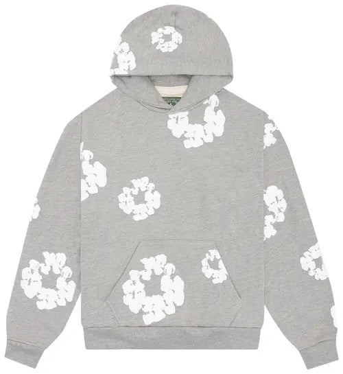 Denim Tears Hoodie Gray Hoodie