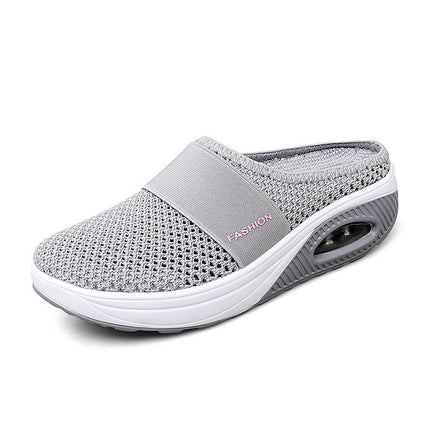 Women's Orthopedic Walking Shoes Gray Shoes