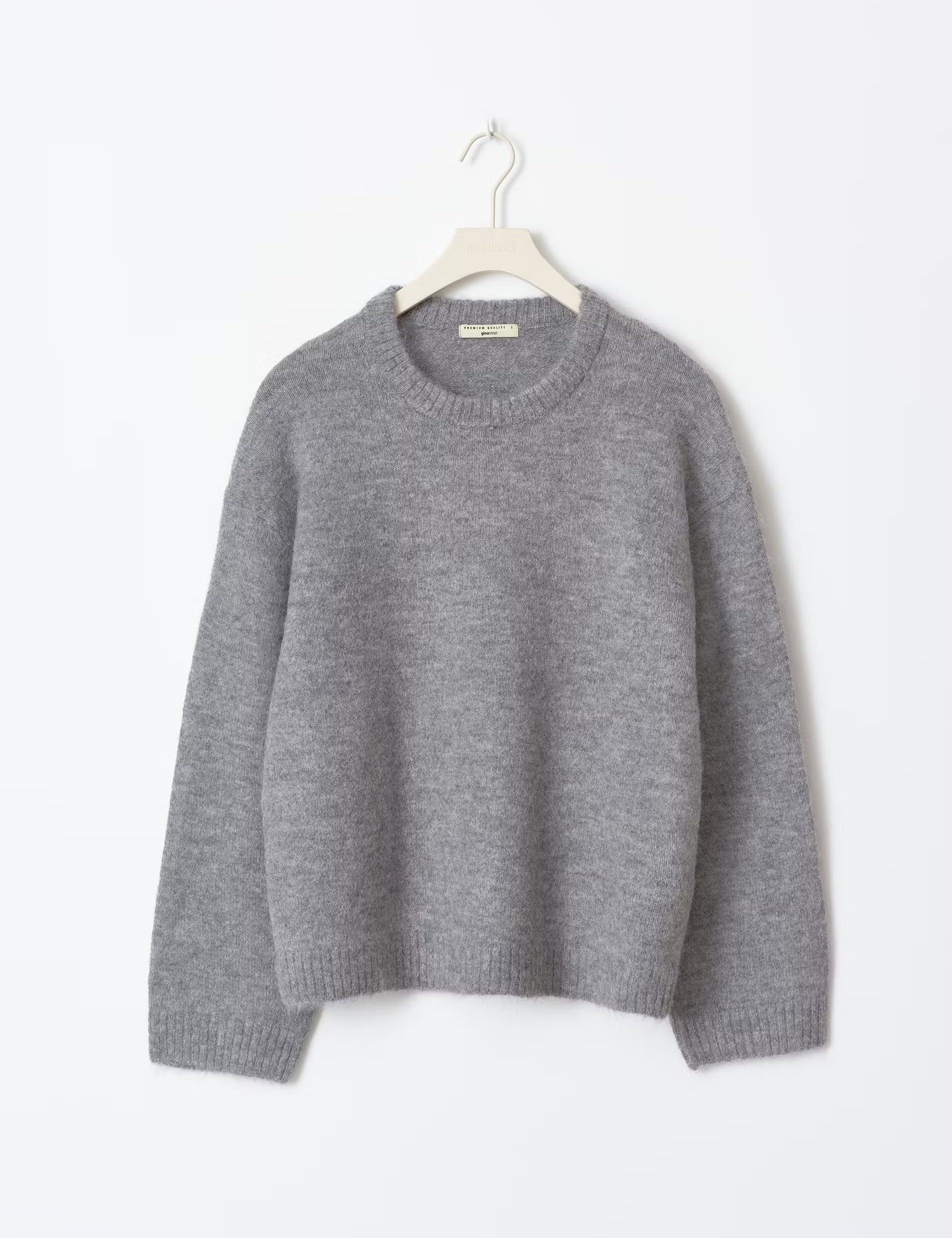 Oversized Chic Pullovers For Women | Timeless Grey Women's Sweater
