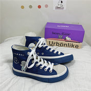 Space Walk High-Top Shoes Sneakers
