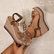Alina Butterfly Wedge Sandals Sandals