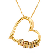 Custom Heart Name Necklace Necklace