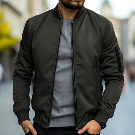 Linus | Bomber Jacket Olive Green
