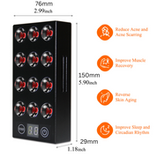 Red Light Therapy Micro Panel | At Home Infrared Therapy Portable device Beauty