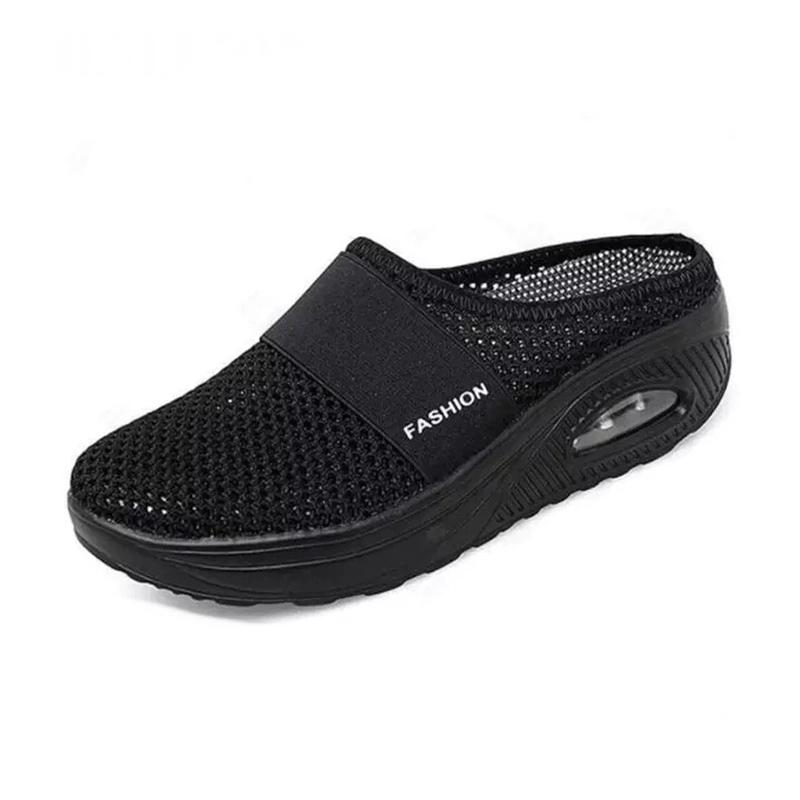 Women's Orthopedic Walking Shoes Black Shoes