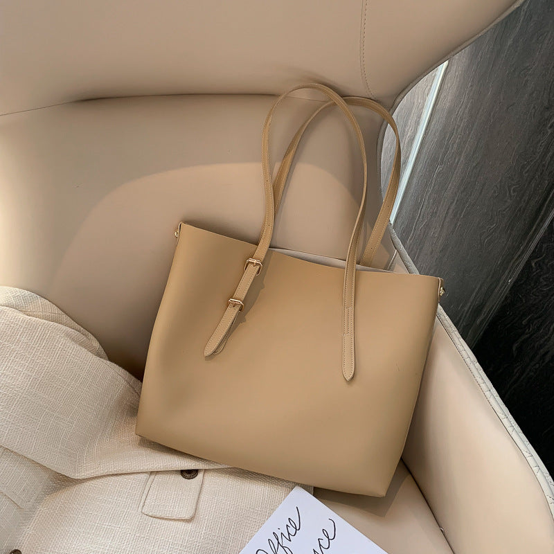 Chic & Spacious Women's Tote Bag Khaki Tote Bags