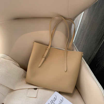 Chic & Spacious Women's Tote Bag Khaki Tote Bags