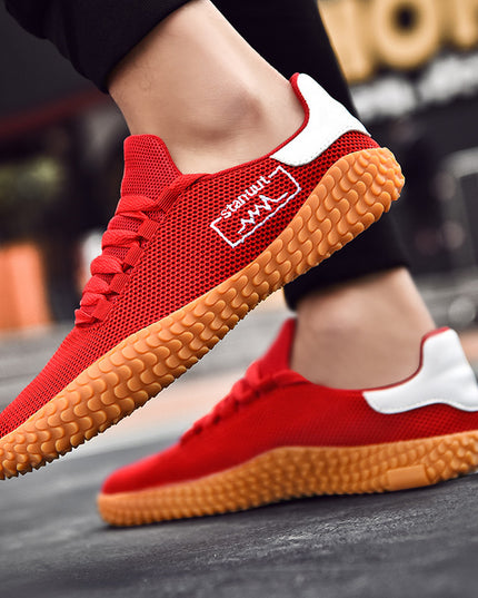 Men’s Spring & Summer Flying Woven Sneakers Men Shoes