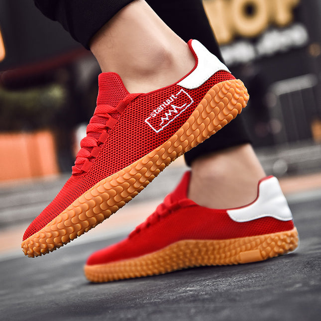 Men’s Spring & Summer Flying Woven Sneakers Men Shoes