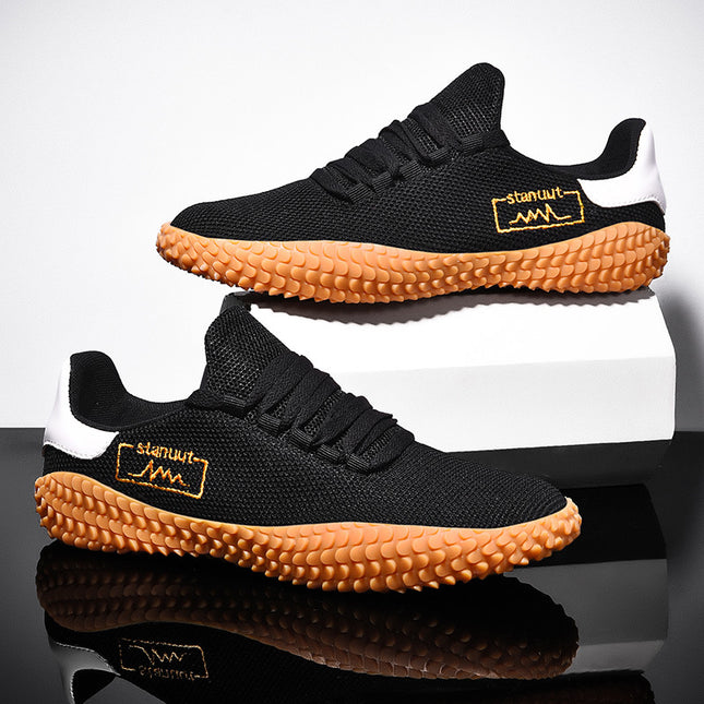 Men’s Spring & Summer Flying Woven Sneakers Men Shoes