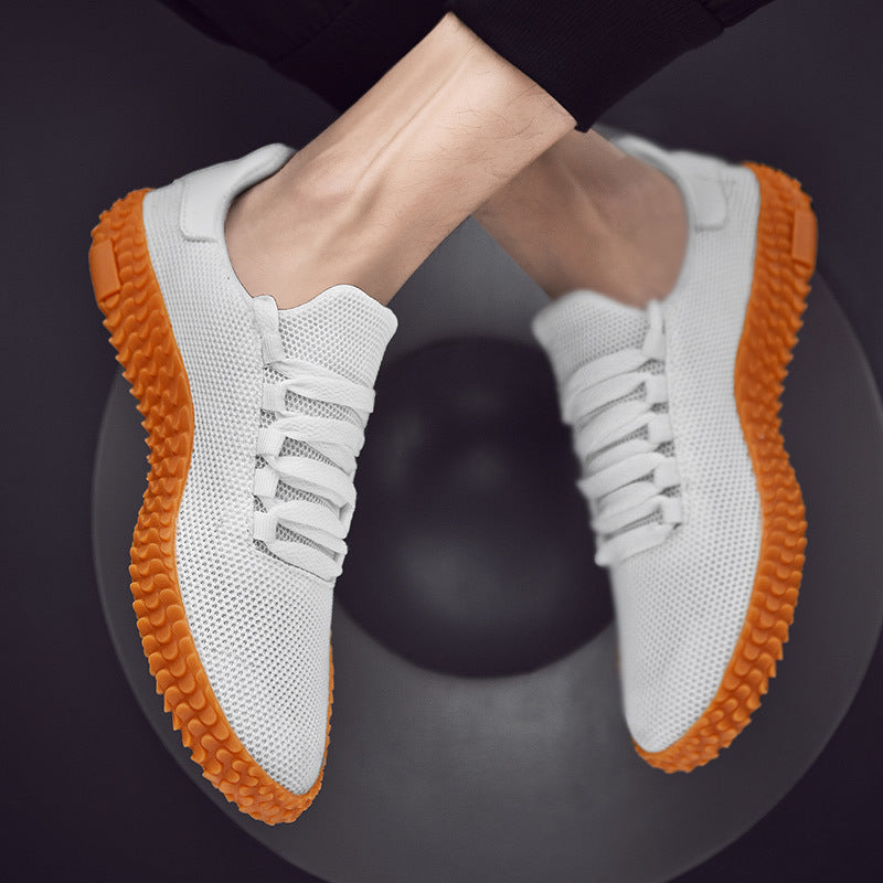 Men’s Spring & Summer Flying Woven Sneakers Men Shoes
