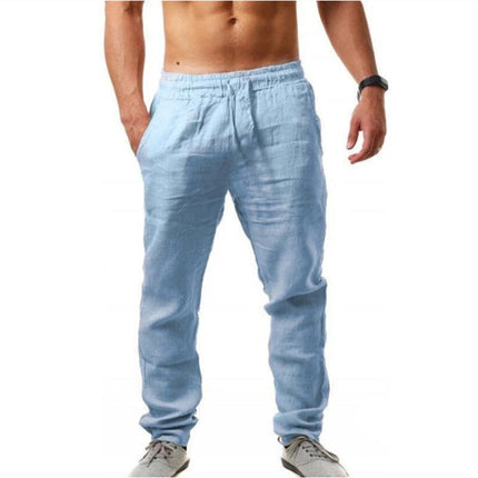 Marty | Stylish Trouser Light Blue Broeken
